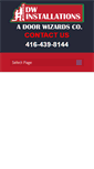 Mobile Screenshot of doorwizards.com